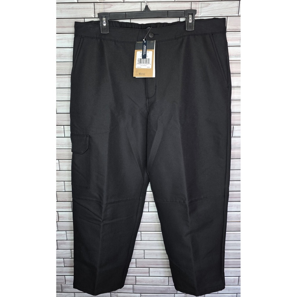 New The North Face Women's Camden Soft Shell Pants Size XL Regular Black Heather